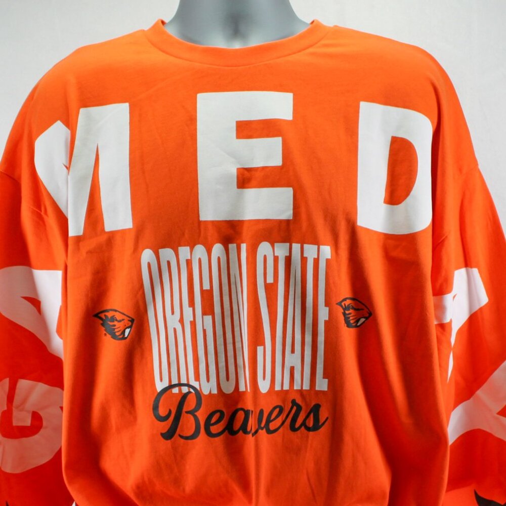 Oregon State Beavers Oversized Pullover Sweatshirt Women's One Size